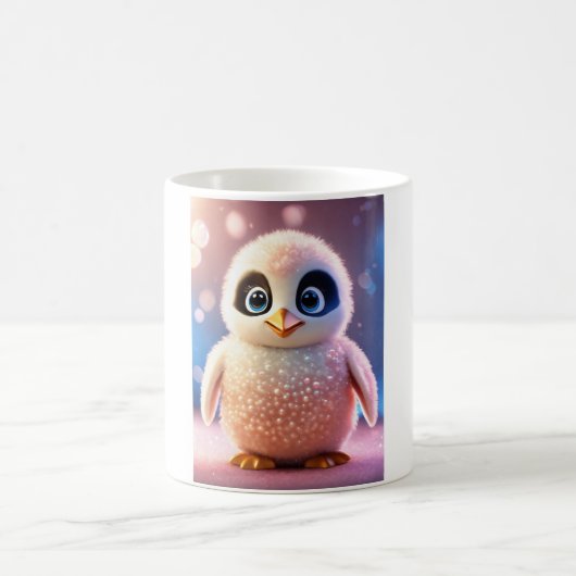 "Parade de pingouins : Mug de compagnon de charme" (Centre)