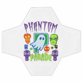 Parade fantôme conception du crâne fantôme éffraya (Plat)
