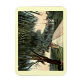 Parade Ground, Barracks, Key West FL  Postc Magneet (Verticaal)