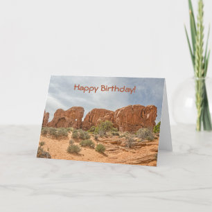 Parade of Elephants - Arches National Park Kaart