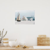 Parade of Sails Boston Poster (Keuken)