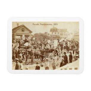 Parade, Provincetown, 1885 Magneet