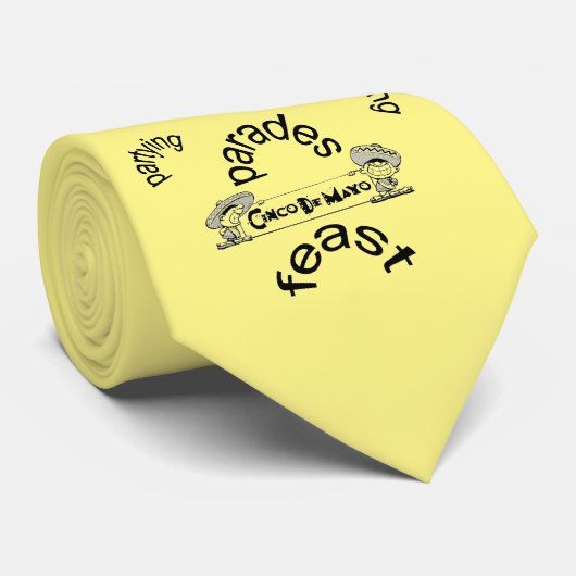 Parades- Stropdas (Opgerold)