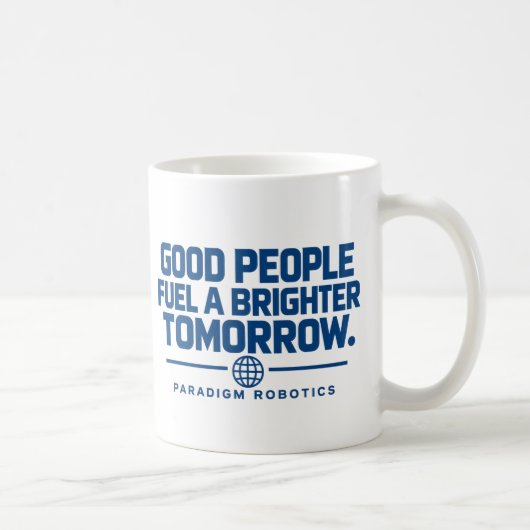 ☕🤖 Paradigm Robotics – Mug Brighter Tomorrow (Droite)