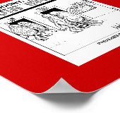 Paradigm Shift Funny Cartoon Rick London Poster (Hoek)