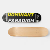 PARADIGME DOMINANT Planche de skateboard 7 3/4" (Horz)