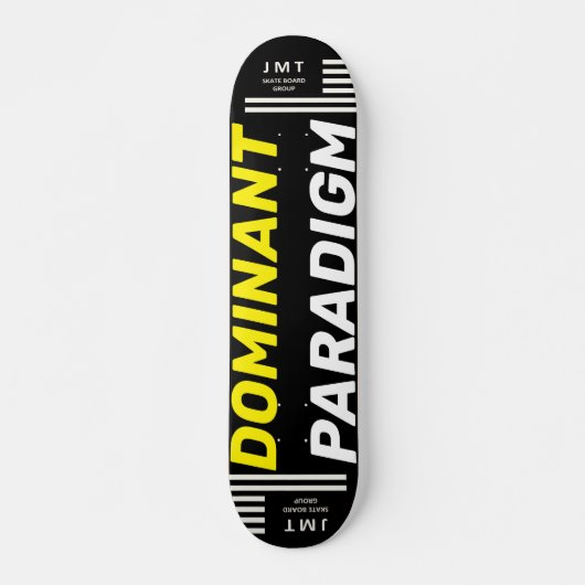 PARADIGME DOMINANT Planche de skateboard 7 3/4" (Devant)