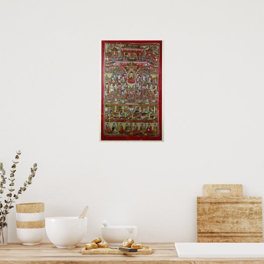 Paradijs Amitabha Poster (Keuken)