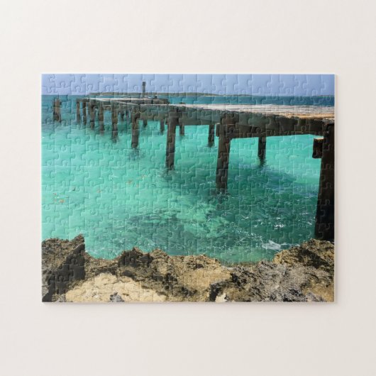 Paradijs Eiland -Bahamas Legpuzzel (Horizontaal)