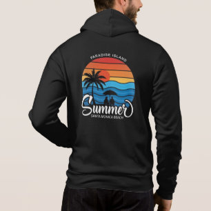 Paradijs Eiland Santa Monica Beach-35307 Hoodie