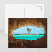 Paradijs in de Caraïben Briefkaart (Voorkant / Achterkant)