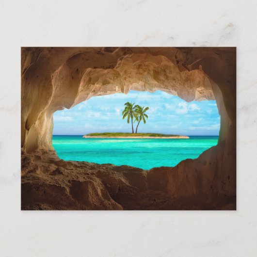 Paradijs in de Caraïben Briefkaart (Voorkant)