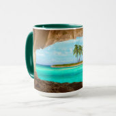 Paradijs in de Caraïben Mok (Voorkant links)