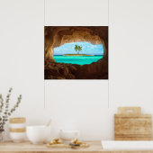 Paradijs in de Caraïben Poster (Keuken)