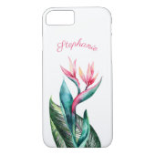 Paradijsvogel Tropische Waterverf Case-Mate iPhone Case (Achterkant)