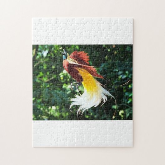paradijsvogelpuzzel legpuzzel (Verticaal)