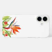 Paradijsvogels waterverf bloemen Case-Mate iPhone case (Achterkant (horizontaal))