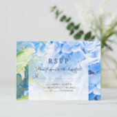 Paradis bleu romantique, demander carte RSVP (Debout devant)