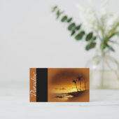 Paradis - cartes de visite de voyage de tropiques (Debout devant)