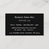 Paradis - cartes de visite de voyage de tropiques (Dos)