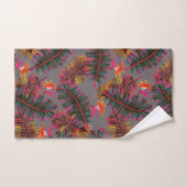 Paradis de palmier gris (Serviette à main)