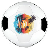 Paradis du coucher de soleil tropical (Tourné)