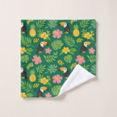 Paradis du Toucan Tropical (Gant de toilette)
