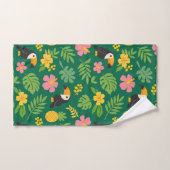 Paradis du Toucan Tropical (Serviette à main)