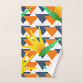 Paradis Floral Tribal Jungle (Serviette à main)