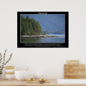 PARADIS NATURE SCENERA~ Poster motivationnel (Cuisine)