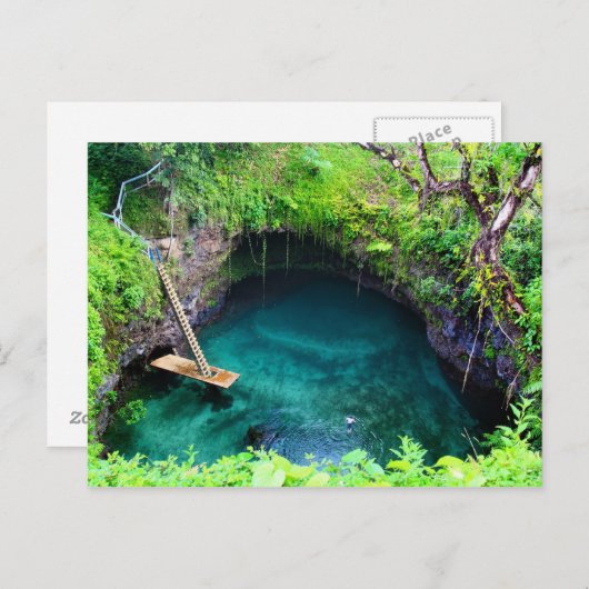 Paradis sur carte postale (Devant / Derrière)