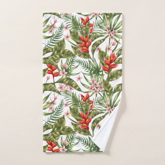 Paradis tropical (Serviette à main)
