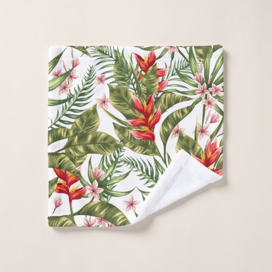 Paradis tropical (Gant de toilette)