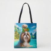 Paradis tropical avec Sac fourre-tout en toile Mag (Devant)