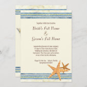 Paradis tropical de la coque - Faire-part de maria (Devant / Derrière)