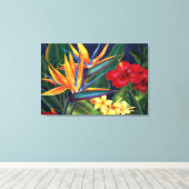 Paradis Tropical Hawaïen Grande Toile Enroulée (Insitu (Plancher de Bois))