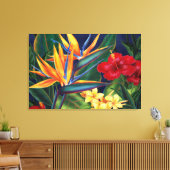 Paradis Tropical Hawaïen Grande Toile Enroulée (Insitu(Salon))