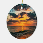 Paradis tropical Ornement de Noël (Gauche)