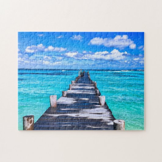 PARADIS TROPICAL PIER JIGSAW PUZZLE (Horizontal)