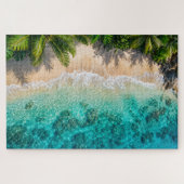 Paradis Tropical Puzzle de l'Océan Turquoise (Horizontal)