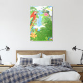 Paradis tropical sur toile avec options (Insitu(Chambre))