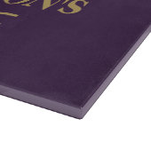 Paradis Violet : Planche à Découper de Beauté Bota (Coin)