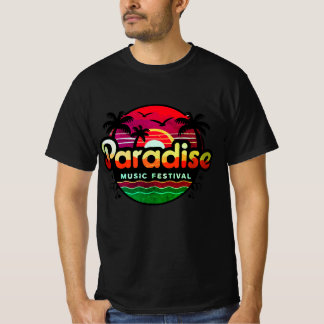 Paradise Beach Band: Tropische vibes T-shirt