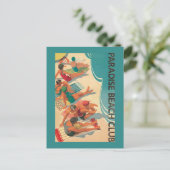 Paradise Beach Club Briefkaart (Staand voorkant)