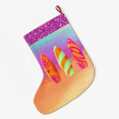 Paradise Beach Surfboards Grote Kerstsok (Achterkant (Hangend))