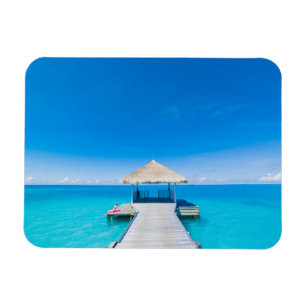 Paradise Beach Tropisch Resort, Maldiven Magneet