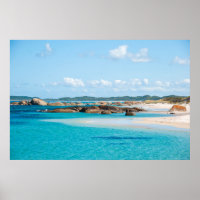 Paradise Beach Zee Greens Pool Baai Australië