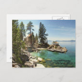 Paradise bij het Tahoe-meer, Nevada Briefkaart (Voorkant / Achterkant)