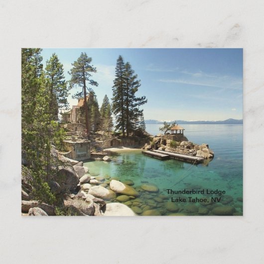 Paradise bij het Tahoe-meer, Nevada Briefkaart (Voorkant)