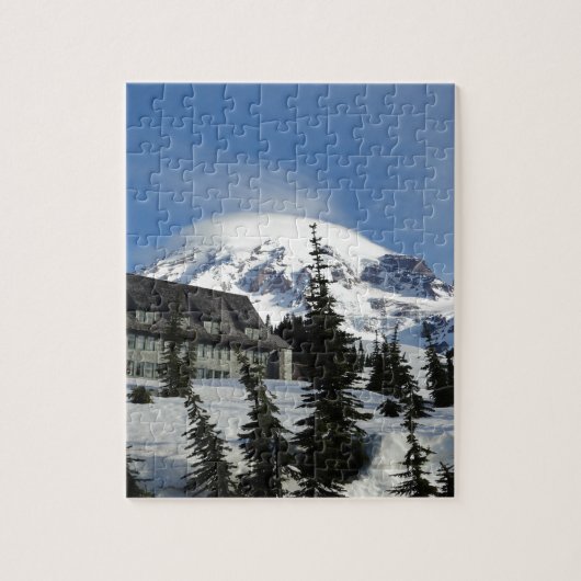 Paradise bij Mt. Rainier Legpuzzel (Verticaal)